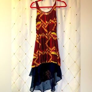 High Low flowy dress